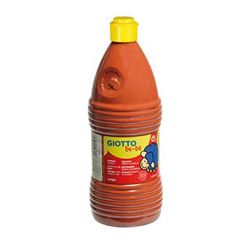 Guache Líquido 1L Giotto Be-Be Castanho