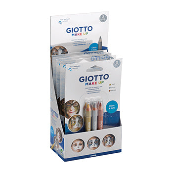Lápis Facial Giotto Ouro Prata Bronze 3 Cores 1un
