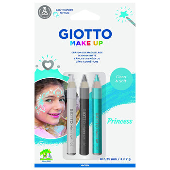 Lápis Facial Giotto Princesa 3 Cores 1un