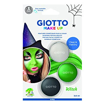 Pintura Facial Giotto Bruxa 3 Cores 1un