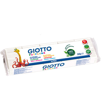 Plasticina Branco Patplume Giotto 350g