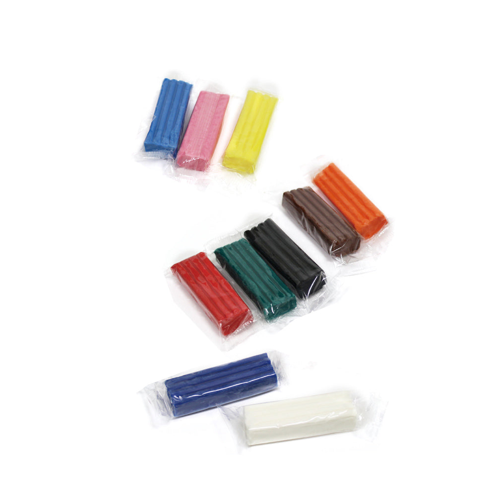 Plasticina 10 Cores Patplume Giotto 10x20g