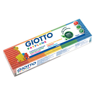 Plasticina 10 Cores Patplume Giotto 10x50g