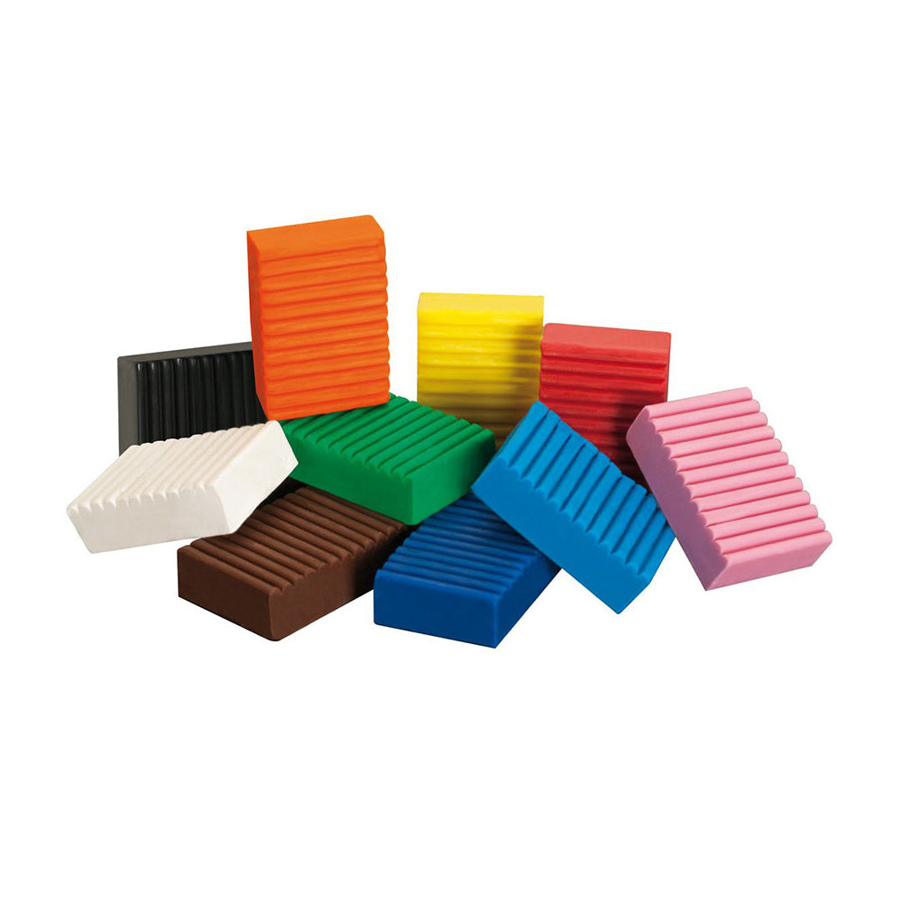 Plasticina 10 Cores Patplume Giotto 10x50g