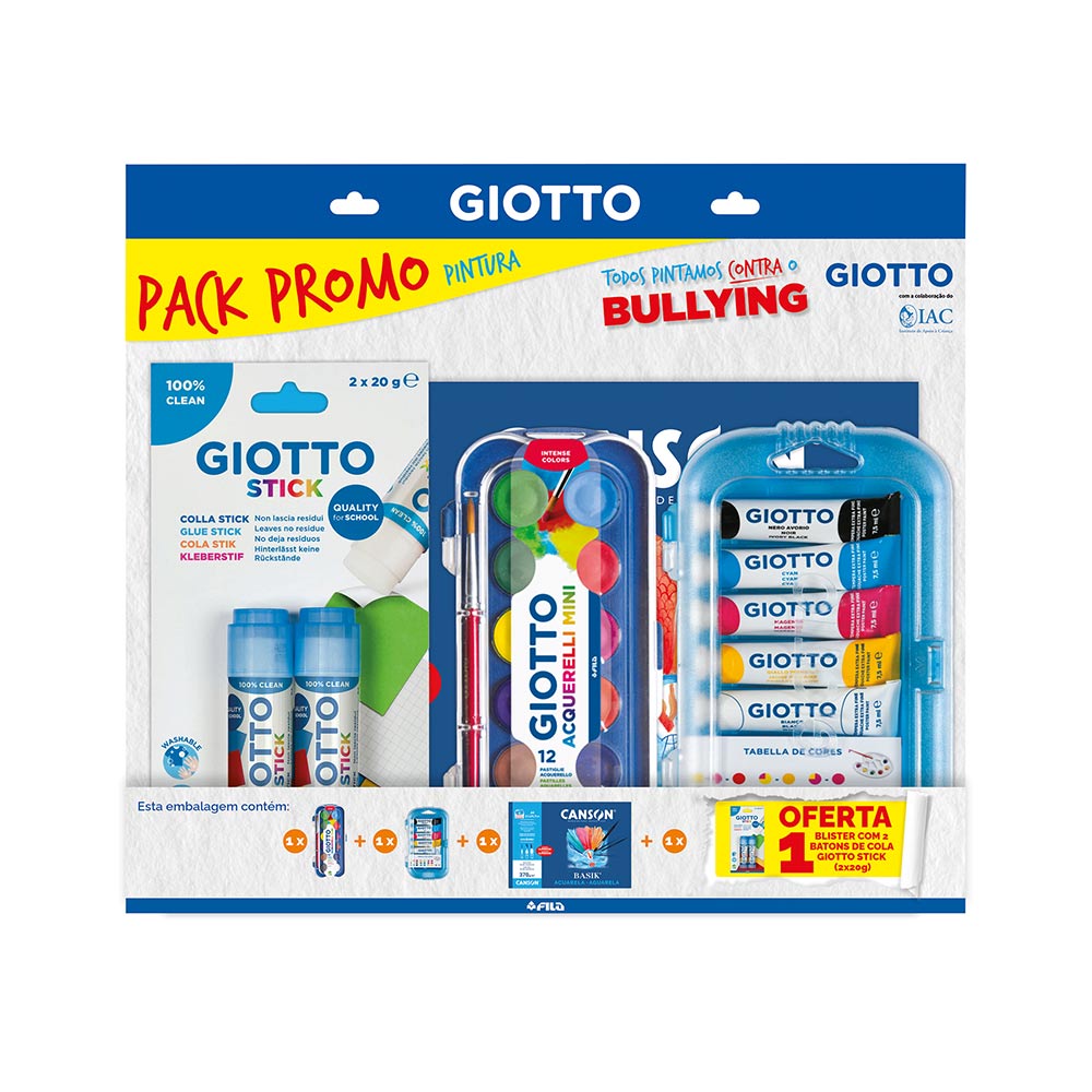 Pack Promo Giotto Pintura 3+1