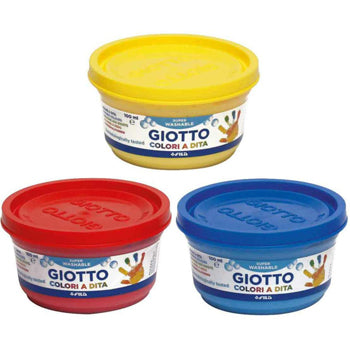 Guache Pintura Dedos 100mlx03 Giotto Dita 3 Cores