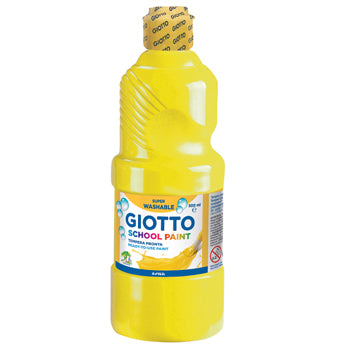 Guache Líquido 500ml Giotto Escolar Amarelo