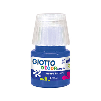 Guache Decor Acrílico 25ml Giotto Azul Ultramarino