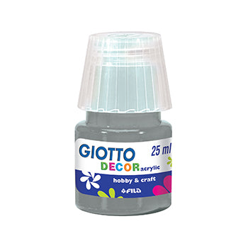 Guache Decor Acrílico 25ml Giotto Prata