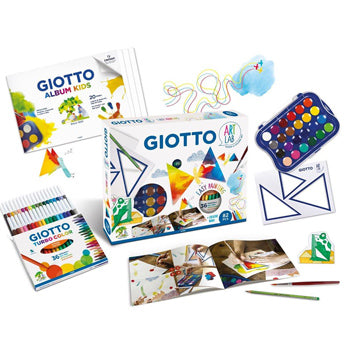 Conjunto Giotto Art Lab Easy Paiting 82 Pecas