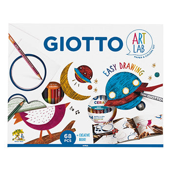 Conjunto Giotto Art Lab Easy Drawing