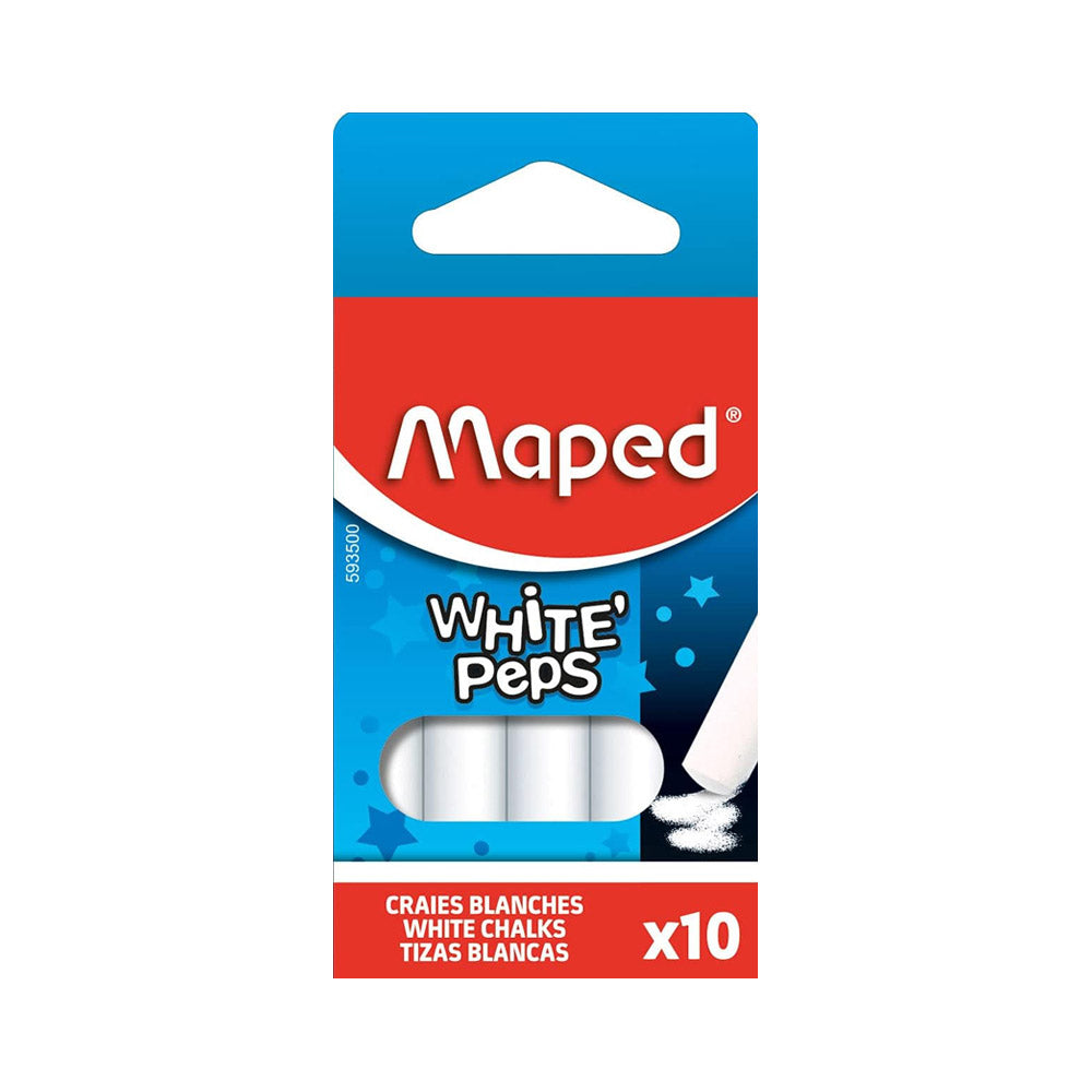 Giz Branco Maped Cx 10un