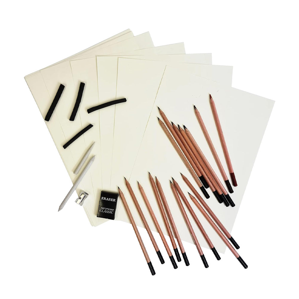 Conjunto Pinturas Simply Set Esboço 40 Peças