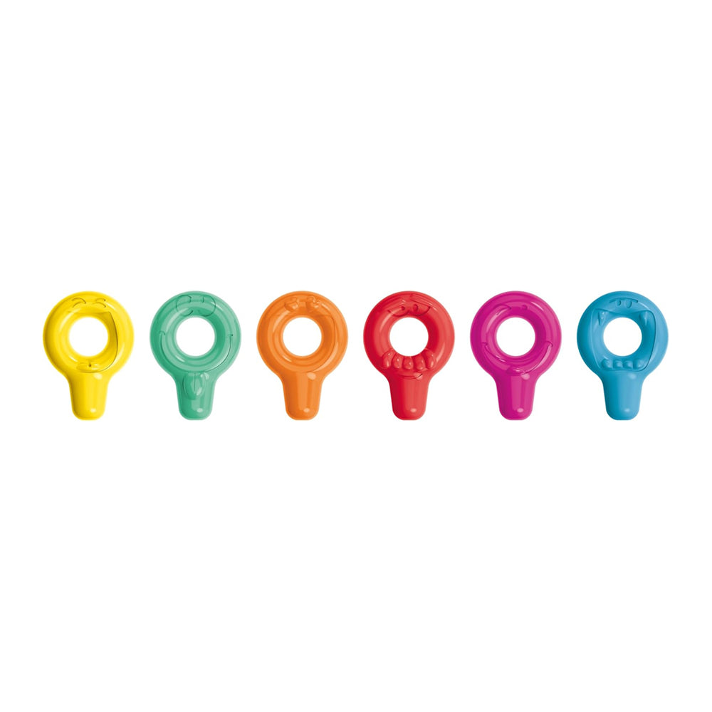 Lápis de Cera 06 Cores Maped Early Age My First (+1Ano)