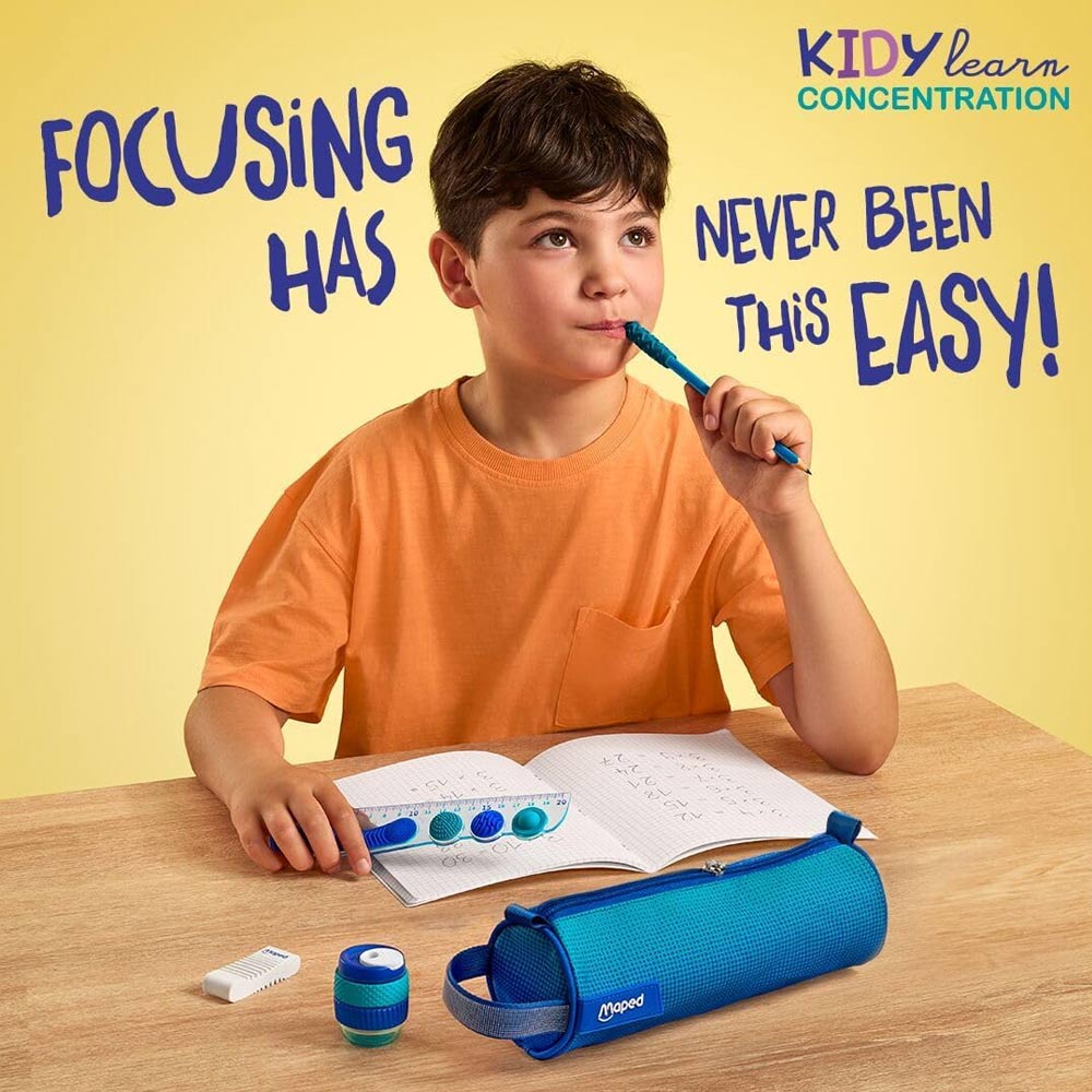Conjunto Escolar Kidy Learn Concentration 4 Peças