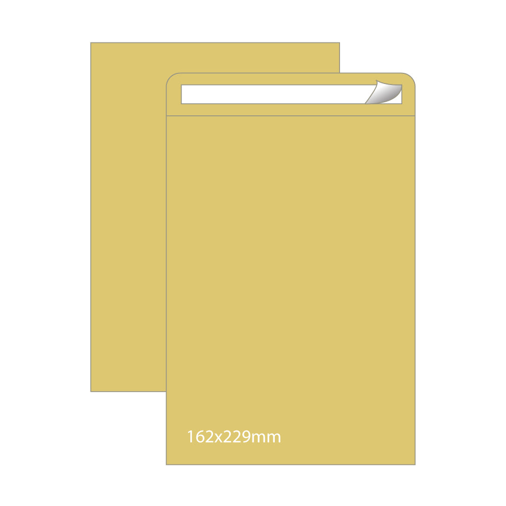Envelopes Saco 162x229mm C5 Kraft 090g Autodex 500un