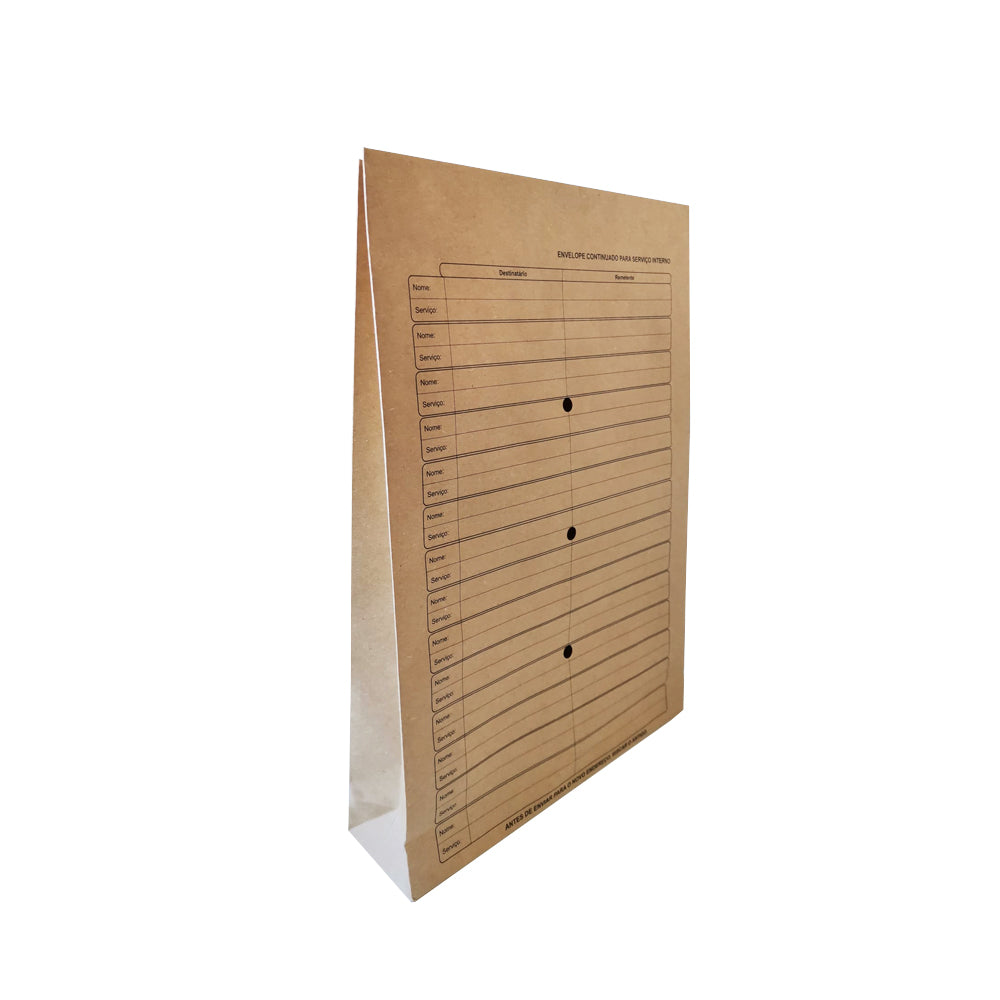 Envelopes Saco Correio Interno 250x350x60mm B4 Kraft 250un