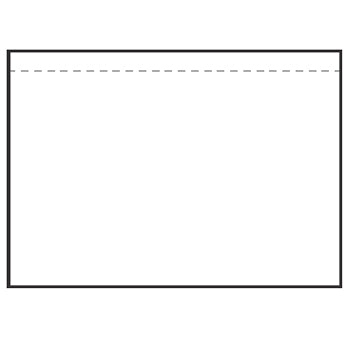 Envelopes Saco Packing List 162x228mm C5 Branco 1000un