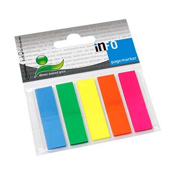 Separadores Film Adesivos 12x44mm Sortido 125un