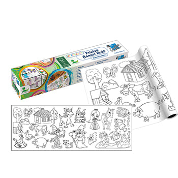 Papel Adesivo para Colorir 30cmx4mts Unissexo Rolo 1un