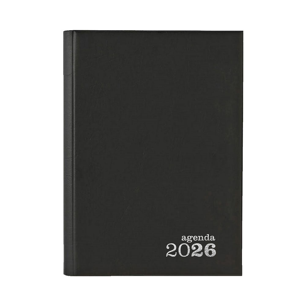 Agenda Diária 2026 Basic 140x200mm Preta