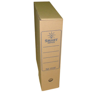 Caixa Arquivo Definitivo L80 340x250mm Kraft 50un