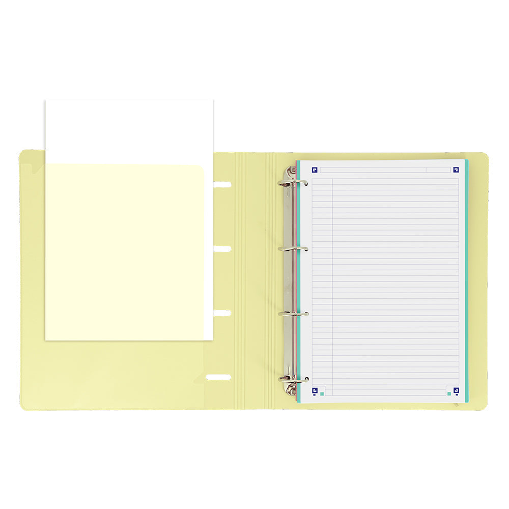 Dossier A4 Polyfoam Oxford Live&Go c/Recarga Cores Pastel