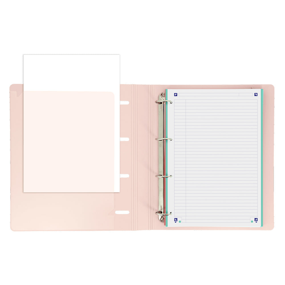 Dossier A4 Polyfoam Oxford Live&Go c/Recarga Cores Pastel