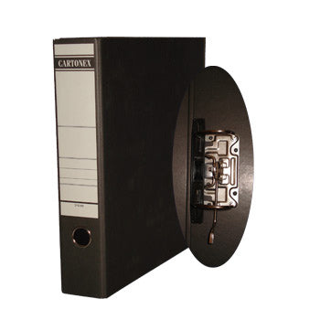 Pasta Arq. A5 (Alto) L/80mm 250x220 Marmoreado Preto