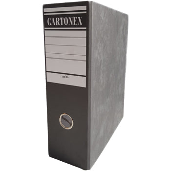 Pasta Arq. A5 (Alto) L/80mm 250x220 Marmoreado Preto