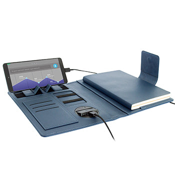 Caderno Multifunções com Powerbank AmbarTech
