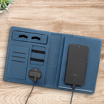 Caderno Multifunções com Powerbank AmbarTech