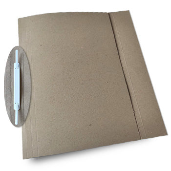 Classificadores Comerciais 250g c/Ferragem Kraft Claro 10un