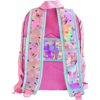 Mochila Escolar Ambar Pets Friends Butterfly