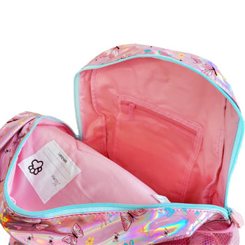Mochila Escolar Ambar Pets Friends Butterfly