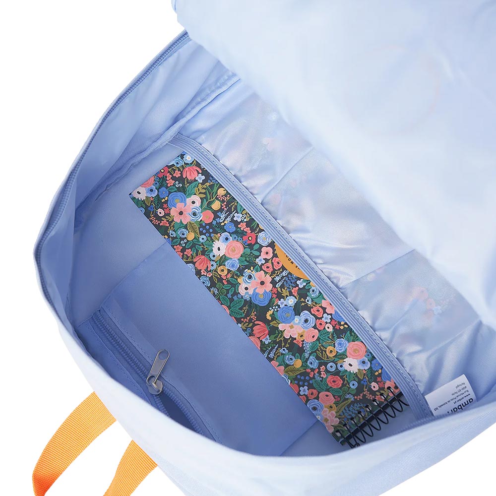 Mochila Escolar Ambar Moonflower Teen Silver 25L