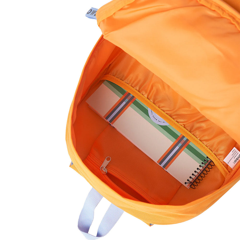 Mochila Escolar Ambar Moonflower Teen Mustard 25L
