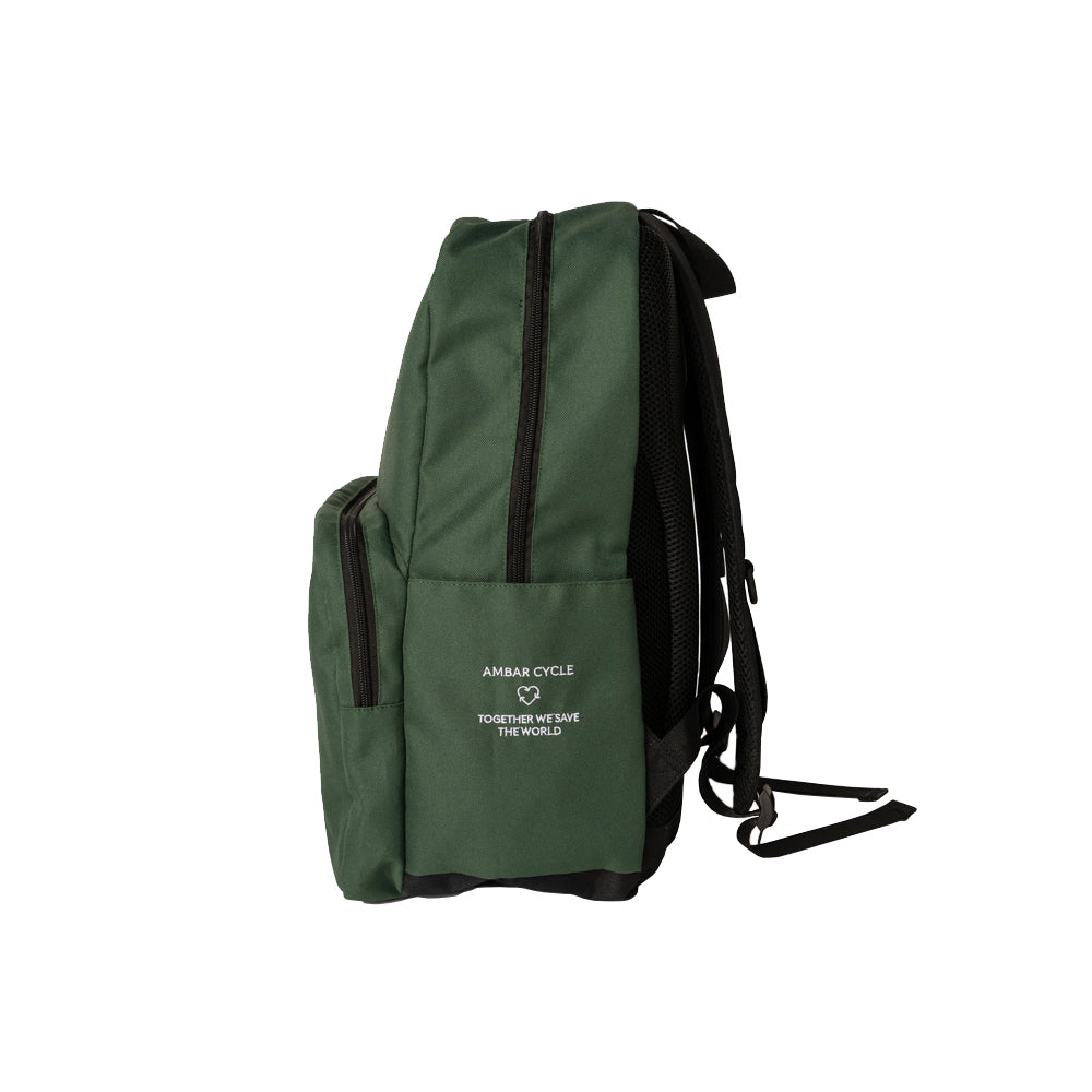 Mochila Escolar 2 Fechos Ambar Cycle Mother Earth 27L