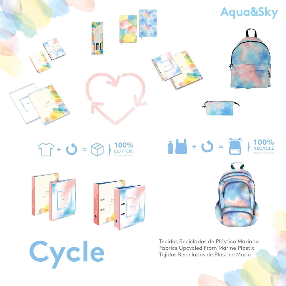 Mochila Escolar Ambar Cycle Sky
