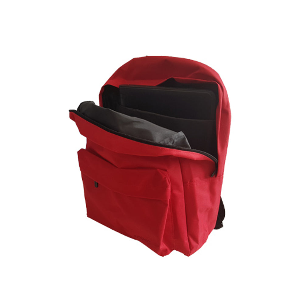 Mochila Escolar Ambar Collection Red 25L