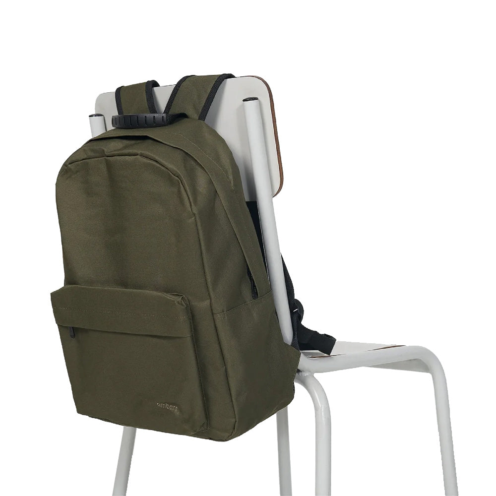Mochila Escolar Ambar Collection Khaki 25L