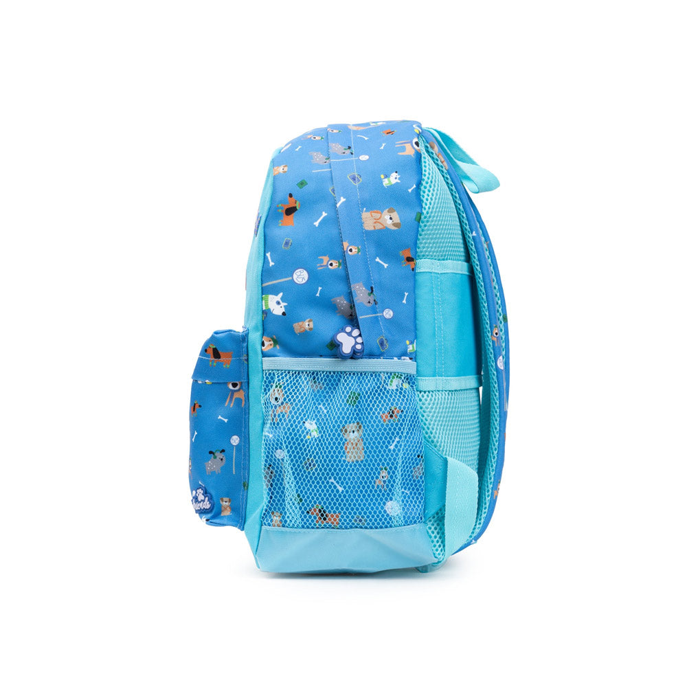Mochila Escolar Ambar Dog Person Blue 25L