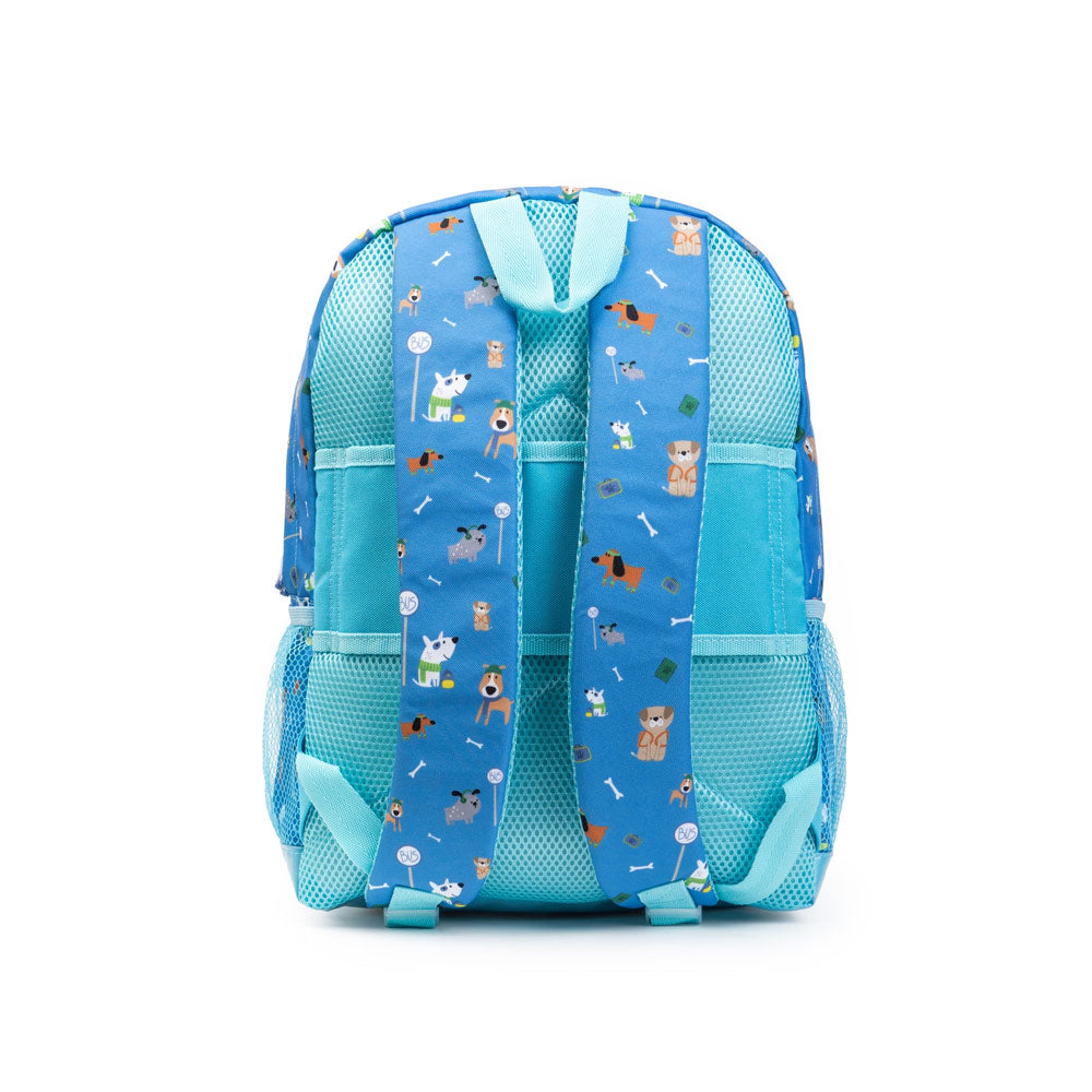 Mochila Escolar Ambar Dog Person Blue 25L