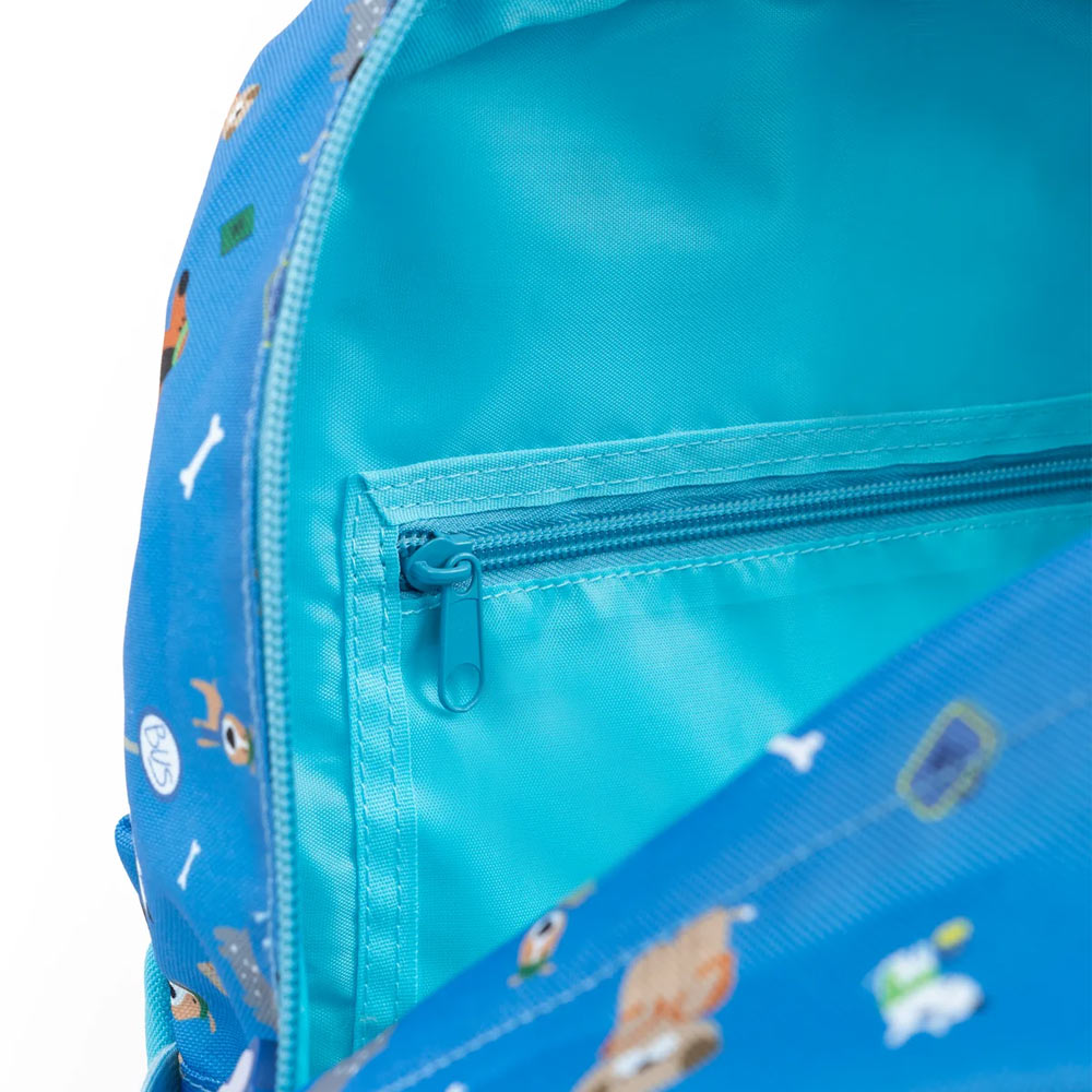 Mochila Escolar Ambar Dog Person Blue 25L