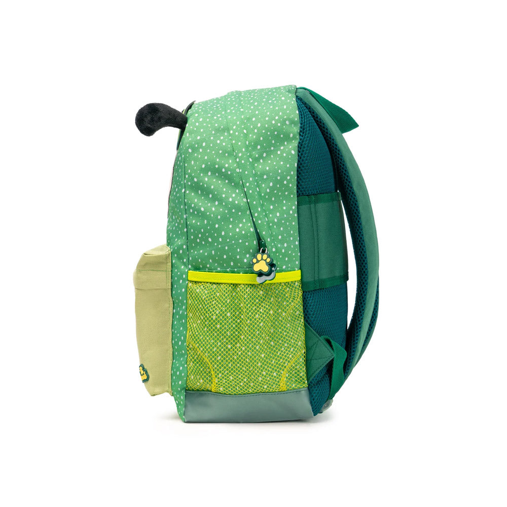 Mochila Escolar Ambar Dog Person Green Furry 25L