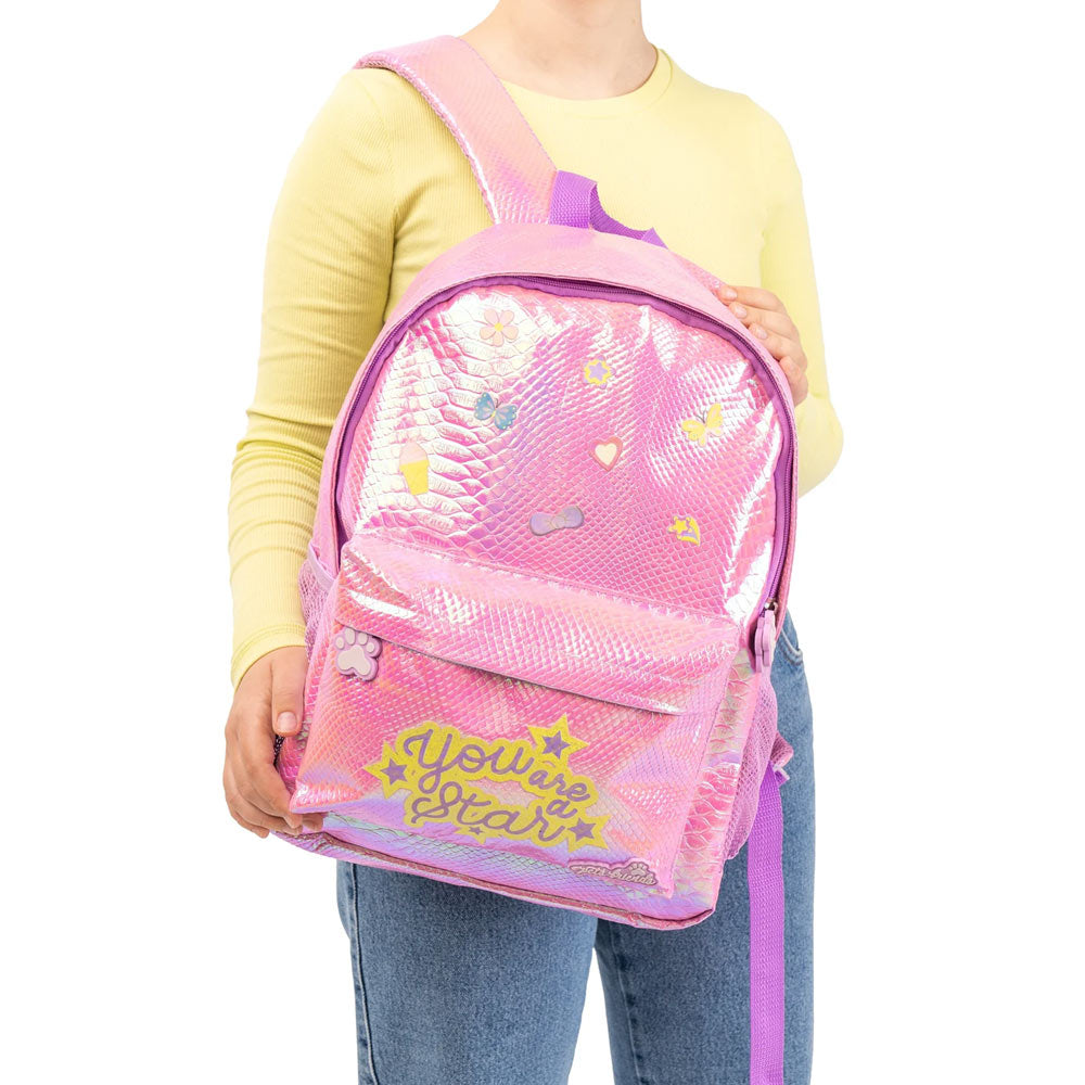 Mochila Escolar Ambar New Magical World Holo 25L