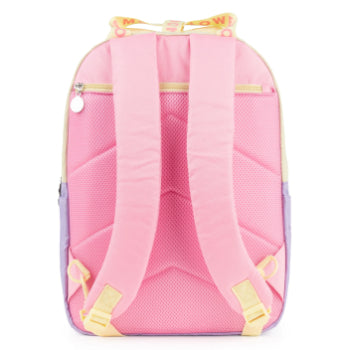 Mochila Escolar Ambar Pastel Campus Moonflower 25L