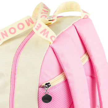 Mochila Escolar Ambar Pastel Campus Moonflower 25L