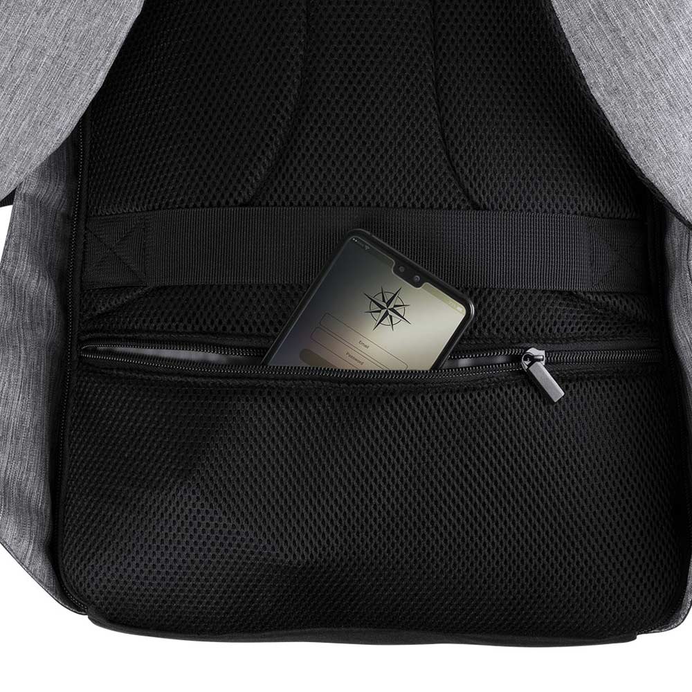 Mochila Portátil 15.0 Vectom Anti-Roubo Cinza