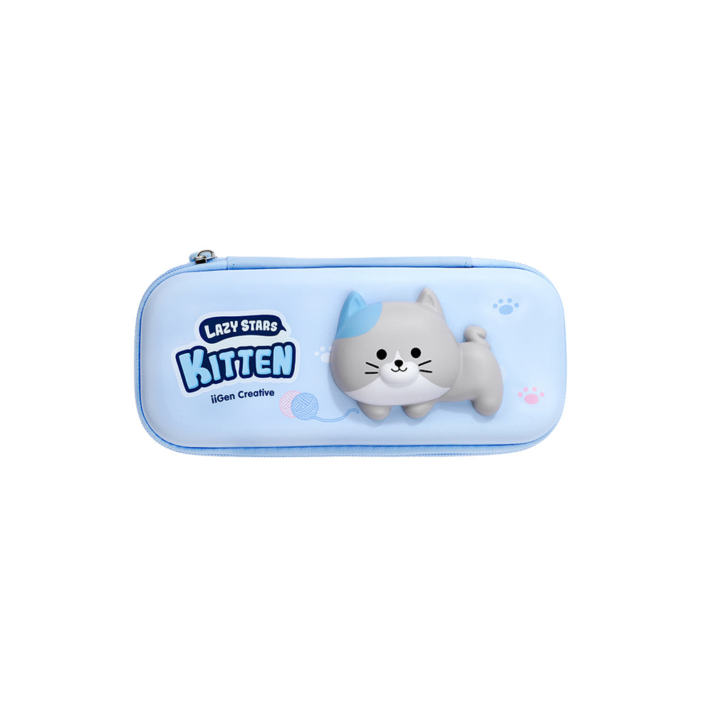 Estojo Retangular Squishy Lazy Stars Kitten